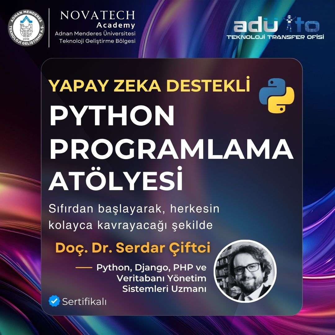 Yapay Zeka Destekli Python Programlama Atölyesi