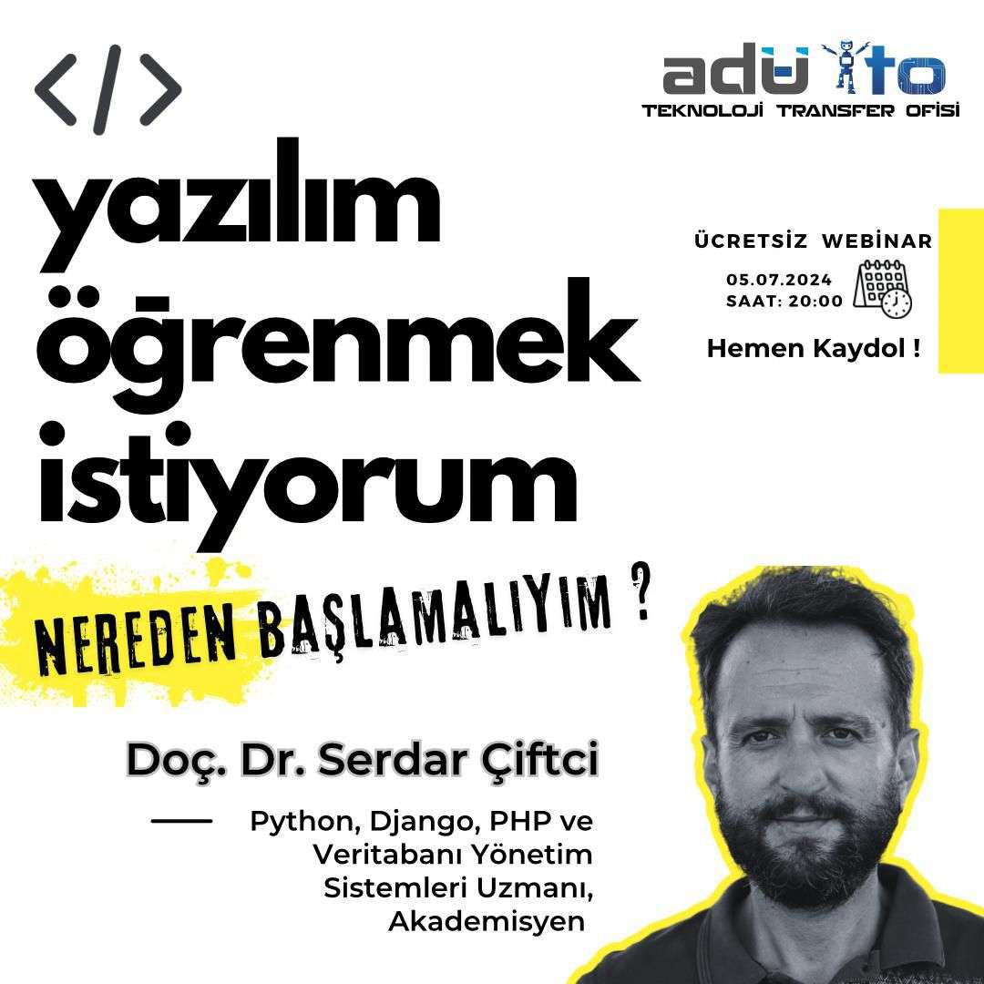Yazılım Öğrenmek İstiyorum Nereden Başlamalıyım?